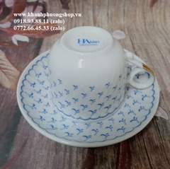 bộ tách dĩa uống trà sứ Nhật cao cấp - bộ tách uống trà sứ nhật họa tiết đơn giản