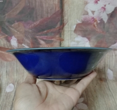 bộ tô dĩa sứ Nhật màu xanh coban đẹp sang - bộ tô dĩa màu xanh dương