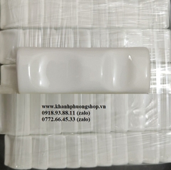 Gác muỗng đũa sứ trắng cao cấp - đồ gác chung muỗng đũa bằng sứ