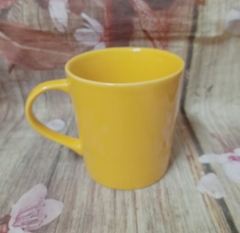 ly sứ màu vàng 290ml - ly sứ uống nước màu vàng