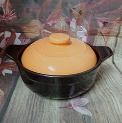 nồi sứ có nắp kho cá kho thịt sứ Nhật siêu bền - nồi sứ kho cá kho thịt