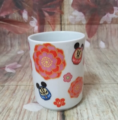ly sứ không quai mẫu hoạt hình chuột mickey - ly sứ uống nước không quai cầm