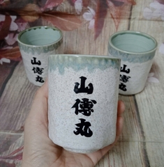 cốc sứ uống trà nóng gốm sứ Nhật cao cấp - cốc sứ uống trà nóng không quai