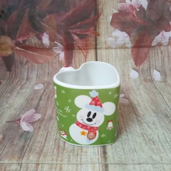 Ly sứ hình trái tim 360ml - ly sứ mẫu Giáng Sinh, Noel