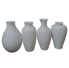 Bình hoa sứ trắng Minh Long nhiều kích thước - bình cắm hoa sứ Minh Long