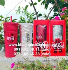 Ly kim cương giữ nhiệt 2 lớp siêu dày, siêu to 710ml - ly kim cương