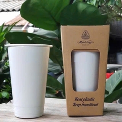 Ly sứ dưỡng sinh có nắp Minh Long 0.48L - ly sứ dưỡng sinh minh long