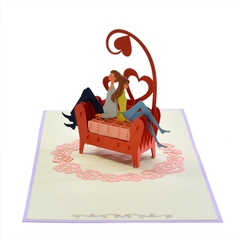 Thiệp nổi 3D thiệp giấy handmade
