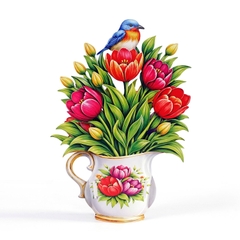 Thiệp hình hoa 3D đẹp