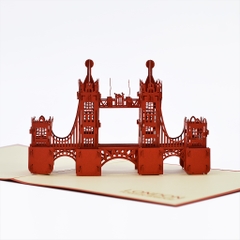 Thiệp nổi 3D pop-up Cầu tháp London