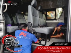 Bọc ghế da Toyota Hiace cao cấp