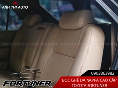 Bọc ghế da Toyota Fortuner cao cấp