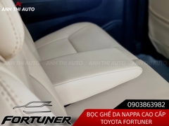 Bọc ghế da Toyota Fortuner cao cấp