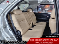 Bọc ghế da Toyota Fortuner cao cấp