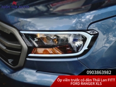 Ốp viền đèn pha có LED Ford Ranger