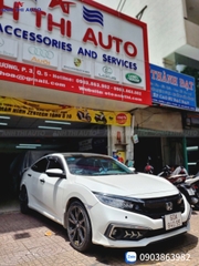 Độ đèn LED sau HONDA CIVIC kiểu xương cá