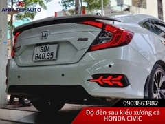 Độ đèn LED sau HONDA CIVIC kiểu xương cá