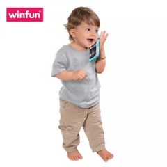 Đồ chơi điện thoại thông minh Winfun cho bé âm thanh vui nhộn, có thể ghi âm 0740
