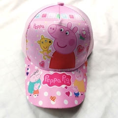 MŨ NÓN LƯỠI TRAI BÉ GÁI HEO PEPPA HỒNG