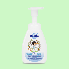 Sữa tắm và rửa mặt tạo bọt Olive dưỡng ẩm Sanosan Hương Dừa 250ml