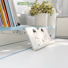 Bàn học chống gù chống cận Hàn Quốc CAYABE Luxury màu xanh cho bé (dài 110 cm)