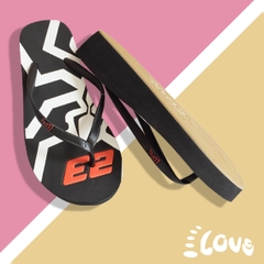 Dép Lào Feetlove 3 cm đen hình con kiến