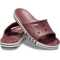 Dép cá sấu Crocs Baya quai ngang màu đỏ đô