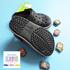 Dép cá sấu Crocs trẻ em Baya màu Đen