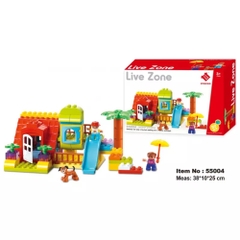 Đồ chơi Smoneo Duplo Lego 55004 - Bộ đồ chơi lắp ghép Xứ sở thần tiên 50 chi tiết Toyhouse