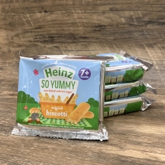 Bánh Quy Ăn Dặm Biscotti Vị Original truyền thống Heinz Cho Bé 60g (Ít Đường)