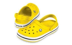 Dép cá sấu Crocs Band màu Vàng