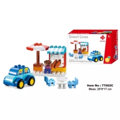 Bộ xếp hình Lego Smoneo quầy bán hàng (20 mảnh ghép) - 77002C