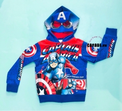 Áo khoác bé trai chống nắng đội trưởng Mỹ Captain America