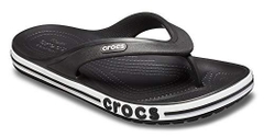 Dép cá sấu Crocs Baya quai kẹp màu đen