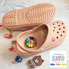 Dép cá sấu Crocs Band màu hồng