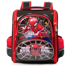 Ba lô chống gù trẻ em người nhện Spiderman đen mã 819