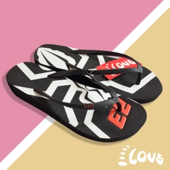 Dép Lào Feetlove 3 cm đen hình con kiến