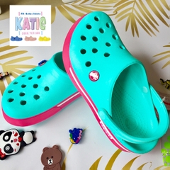 Dép cá sấu Crocs Band 2.5 màu Xanh đế Hồng