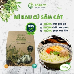 Mì sâm cát Organic Anpaso ăn chay giảm cân 300gr/120gr