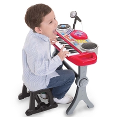 Bộ đàn nhạc Organ kèm micro, bàn DJ, ghế ngồi cho bé Winfun 2068