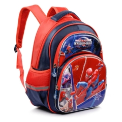 Ba lô cho bé tiểu học người nhện Spiderman xanh dương mã 838 (39x29x19 cm)