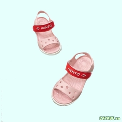 Giày sandal trẻ em Kento (tặng kèm 6 nút stickers) màu hồng
