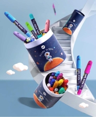 Hộp bút sáp màu cho bé thoả sức sáng tạo - Hàng chính hãng (36 màu)
