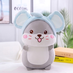 THÚ NHỒI BÔNG CHUỘT HAMSTER ĐỘI NÓN DỄ THƯƠNG