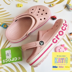 Dép cá sấu Crocs Baya màu Hồng Nhạt