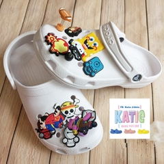 Dép cá sấu Crocs Band CLASSIC màu Trắng