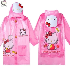 Áo mưa trẻ em mèo Hello Kitty hồng