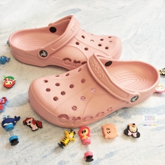 Dép cá sấu Crocs Baya CLASSIC màu Hồng Da