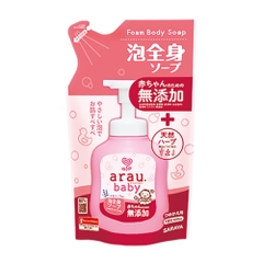 Sữa tắm Nhật Bản Arau Baby cho bé túi 400ml