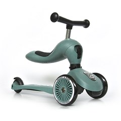 Xe scooter trẻ em Scoot and Ride Highwaykick 1 cho bé (màu xanh - Steel)